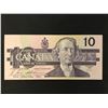 Image 1 : 1989 UNCIRCULATED CANADIAN   $10.00  SIGNATURES BONIN/THIESSEN