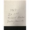 Image 2 : 2 NO SERIAL NUMBER CANADIAN  1967  $1.00 SIGNATURES BEATTIE/RASMINSKY