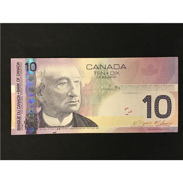 2005 CANADIAN $10.00 SIGNATURES JENKINS/DODGE