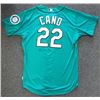 Image 1 : ROBINSON CANO SIGNED SEATTLE MARINERS MAJESTIC BASEBALL JERSEY (BECKETT COA)