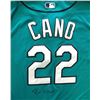 Image 2 : ROBINSON CANO SIGNED SEATTLE MARINERS MAJESTIC BASEBALL JERSEY (BECKETT COA)