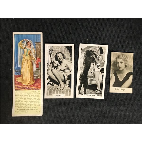 VINTAGE CIGARETTE CARD LOT