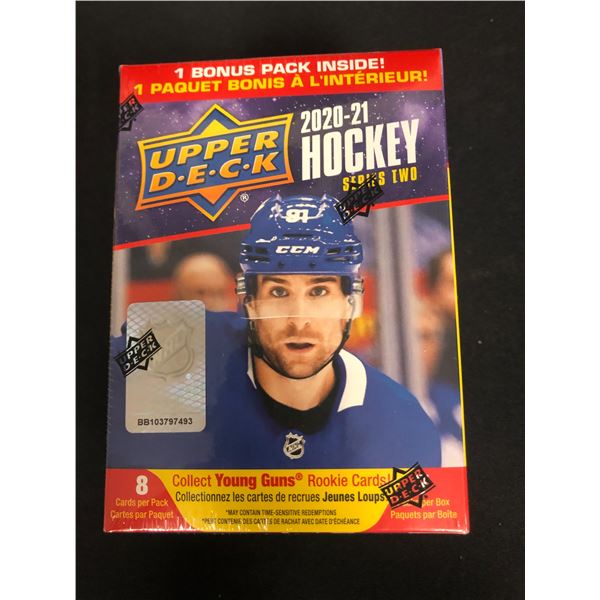 2020-21 Upper Deck Series 2 Hockey Blaster Box FACTORY SEALED