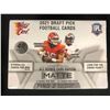 Image 1 : 2021 DRAFT PICK FOOTBALL CARDS ALL ROOKIE CARD EDITION MATTE FACTORY SEALED