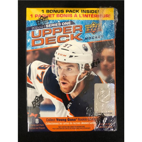 2020-21 Upper Deck Series 1 Hockey Blaster Box FACTORY SEALED