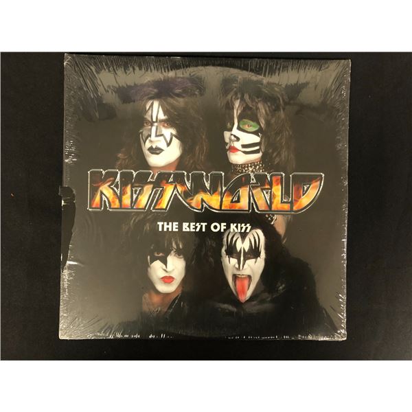 KISSWORLD  THE BEST OF KISS  VINYL RECORD LP (SEALED)