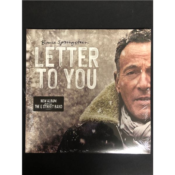 BRUCE "LETTER TO YOU" VINYL RECORD LP (SEALED)