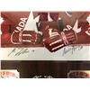 Image 2 : GUY LAFLEUR & MIKE BOSSY DUAL SIGNED FRAMED PHOTO (PASTIME COA)