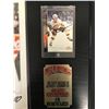 Image 3 : GEOFF COURTNALL SIGNED 8X10 PHOTO FRAMED DISPLAY w/ UD HOCKEY CARD