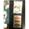 Image 2 : JOE NAMATH 8X10 PHOTO FRAMED DISPLAY w/ UD FOOTBALL CARD