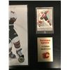 Image 2 : JEROME IGINLA 16 X 20 DISPLAY WITH SPORTS CARDS