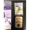 Image 2 : FRANK MAHOVLICH 16 X 20 DISPLAY WITH SPORTS CARDS