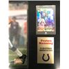 Image 2 : PEYTON MANNING 16 X 20 DISPLAY WITH SPORTS CARDS