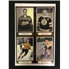 Image 1 : BOSTON BRUINS 16 X 20 DISPLAY WITH SPORTS CARDS