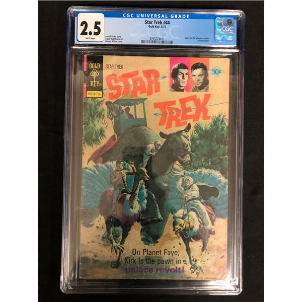 GOLD KEY COMICS STAR TREK NO.44 (CGC 2.5)