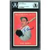 Image 1 : 1961 TOPPS #472 YOGI BERRA AUTHENTIC AUTOGRAPH (BECKETT AUTHENTIC)