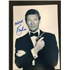 Image 1 : ROGER MOORE SIGNED 8X10 PHOTO (RA COA)