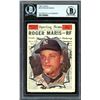 Image 1 : 1961 TOPPS #576 ROGER MARIS AUTHENTIC AUTOGRAPH (BECKETT AUTHENTIC)