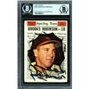 Image 1 : 1961 TOPPS #572 BROOKS ROBINSON AUTHENTIC AUTOGRAPH (BECKETT AUTHENTIC)