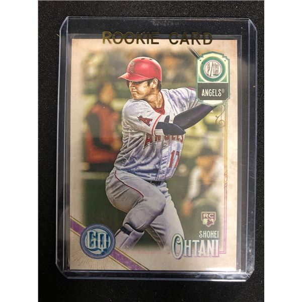 2018 TOPPS GQ SHOHEI OHTANI ROOKIE CARD