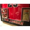 Image 3 : MICHEAL JORDAN SIGNED AND CUSTOM FRAMED CHICAGO BULLS JEREY (UPPER DECK COA)