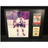 Image 1 : STAN MAKITA 16 X 20 DISPLAY WITH SPORTS CARDS