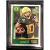 Image 1 : 2021 PANINI FOOTBALL JUSTIN HERBERT ROOKIE CARD