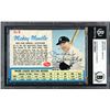 Image 1 : 1962 POST #5A MICKEY MANTLE AUTHENTIC AUTOGRAPH (BECKETT AUTHENTIC)