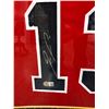 Image 2 : RONALD ACUNA JR. SIGNED 49ERS CUSTOM FRAMED JERSEY (SPORTS CARD EDITION) JSA COA