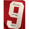 Image 2 : GORDIE HOWE SIGNED RED WINGS HOCKEY JERSEY (PASTIME COA)