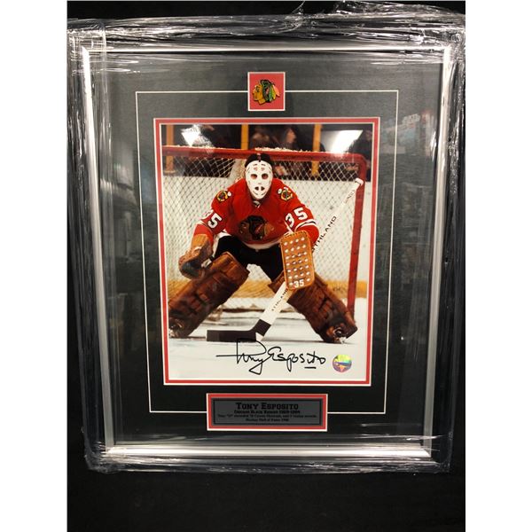 TONY ESPOSITO SIGNED AND CUSTOM FRAMED 8 X 10