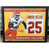 Image 1 : CLYDE EDWARDS HELAIRE SIGNED 49ERS CUSTOM FRAMED JERSEY (SPORTS CARD EDITION) JSA COA