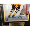 Image 2 : LTD. EDITION BOBBY ORR SIGNED ROOKIE 8 X 10 CUSTOM FRAMED 6/44 (GNR COA)