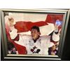 Image 1 : MARIO LEMIEUX SIGNED AND CUSTOM FRAMED TEAM CANADA 16 X 20 SUPERSTAR COA