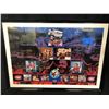 Image 1 : MONTREAL CANADIANS MULTI SIGNED FRAMED POSTER 24 X 36 DGL COA