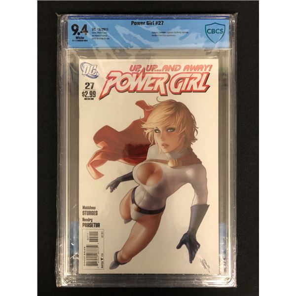 POWER GIRL #27 CBCS 9.4 (DC COMICS) 2011