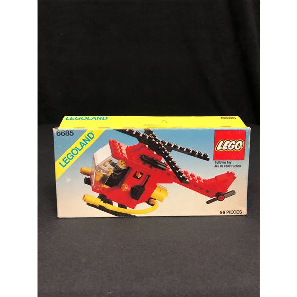 Vintage LEGO Legoland Classic Fire Copter Set 6685