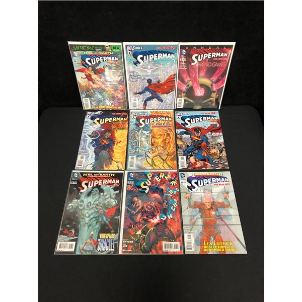 ASSORTED SUPERMAN COMIC BOOK LOT (DC COMICS)