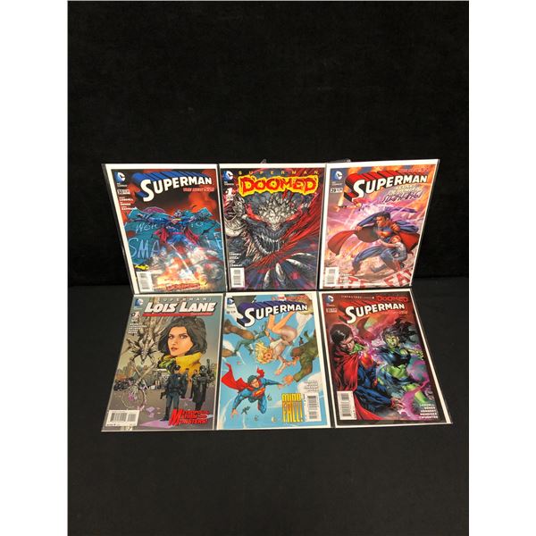 ASSORTED SUPERMAN COMIC BOOK LOT (DC COMICS)