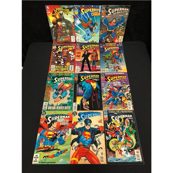 ASSORTED SUPERMAN COMIC BOOK LOT (DC COMICS)