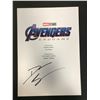 Image 1 : THE AVENGERS "ENDGAME" SIGNED SCRIPT COVER (RA COA)