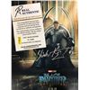 Image 2 : CHADWICK BOSEMAN SIGNED BLACK PANTHER 8X10 MOVIE POSTER (RA COA)