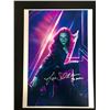 Image 1 : ZOE SALDANA SIGNED AVENGERS 8 X 10 (RA COA)