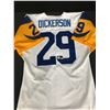 Image 1 : ERIC DICKERSON SIGNED LA RAMS FOOTBALL JERSEY TRI STAR COA