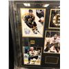 Image 2 : BRUINS HEROES MULTI SIGNED DISPLAY (NEELY, BOURQUE, BUCYK, CHEEVERS, ESPOSITO) 26 X 30