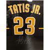 Image 2 : FERNANDO TATIS JR. SIGNED CUSTOM FRAMED JERSEY (BECKETT COA)