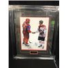 Image 1 : SIDNEY CROSBY AMD ALEX OVECHKIN DUAL SIGNED OLYMPIC DISPLAY ( 24 X 30) TOUCHSTONE COA