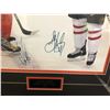 Image 2 : SIDNEY CROSBY AMD ALEX OVECHKIN DUAL SIGNED OLYMPIC DISPLAY ( 24 X 30) TOUCHSTONE COA