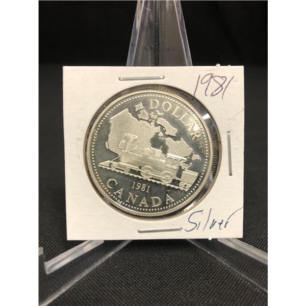 1981 CANADA SILVER DOLLAR