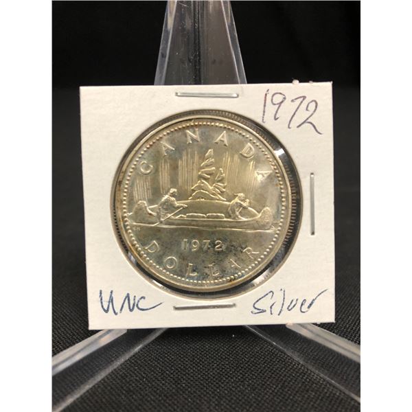 1972 CANADA SILVER DOLLAR (Uncirculated)